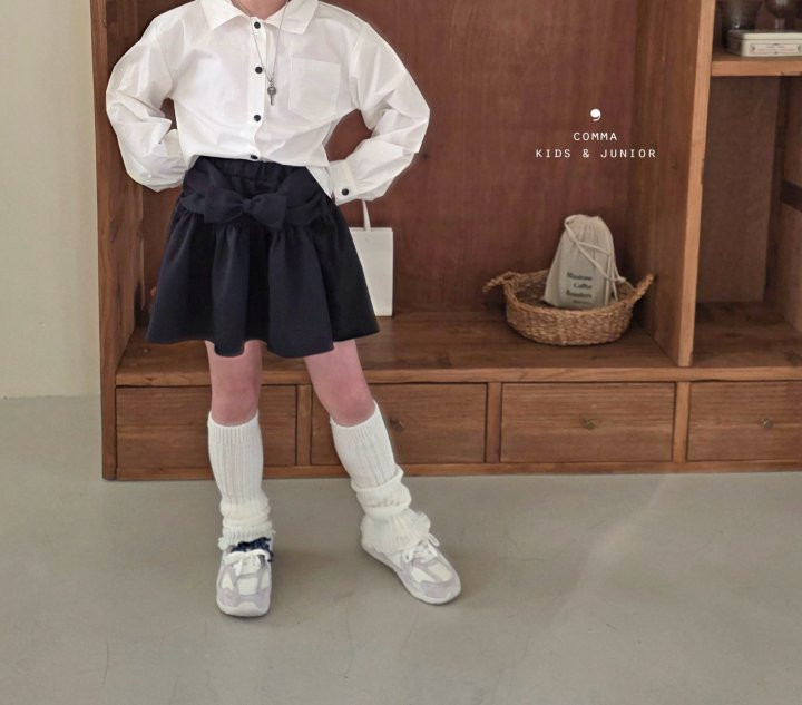 Comma - Korean Children Fashion - #discoveringself - Ribbon Skirt