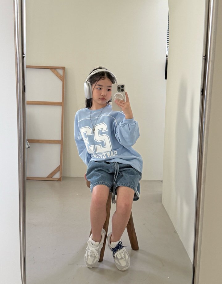 Comma - Korean Children Fashion - #fashionkids - Stripe Number Tee - 7