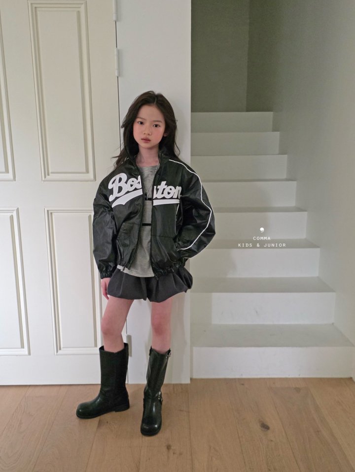 Comma - Korean Children Fashion - #fashionkids - Balloon Skirt Pants (Denim) - 11
