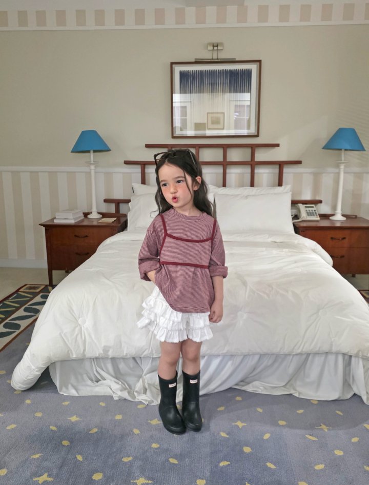 Comma - Korean Children Fashion - #fashionkids - Bustier Tee - 7