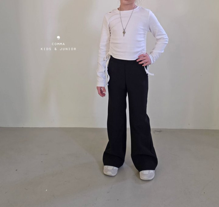 Comma - Korean Children Fashion - #fashionkids - Wide Bootcut Pants