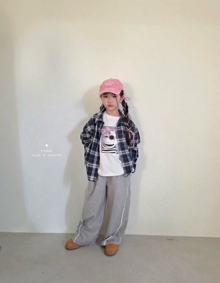 Comma - Korean Children Fashion - #fashionkids - Check Shirt - 10