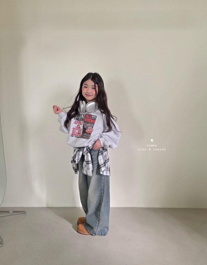Comma - Korean Children Fashion - #fashionkids - Street Ball Sweatshirt - 5