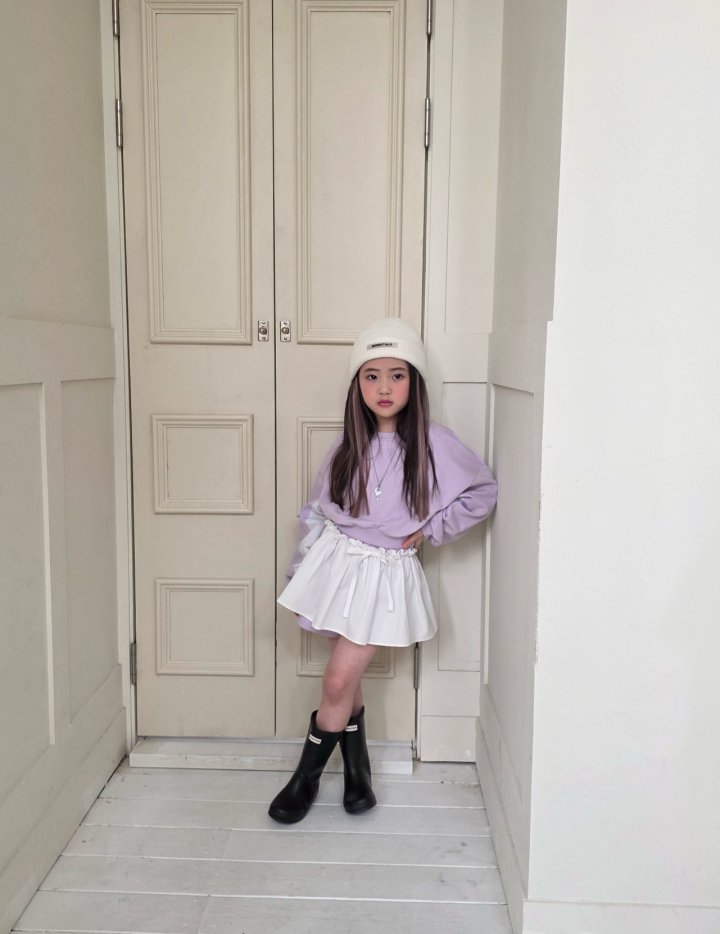 Comma - Korean Children Fashion - #kidsshorts - Color-Block Skirt Pants - 11