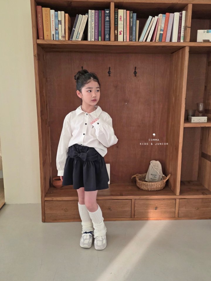 Comma - Korean Children Fashion - #kidsshorts - Simple Shirt - 9