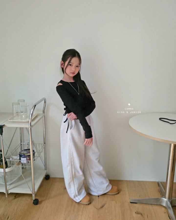 Comma - Korean Children Fashion - #kidsshorts - Ribbon Lace Pants - 8