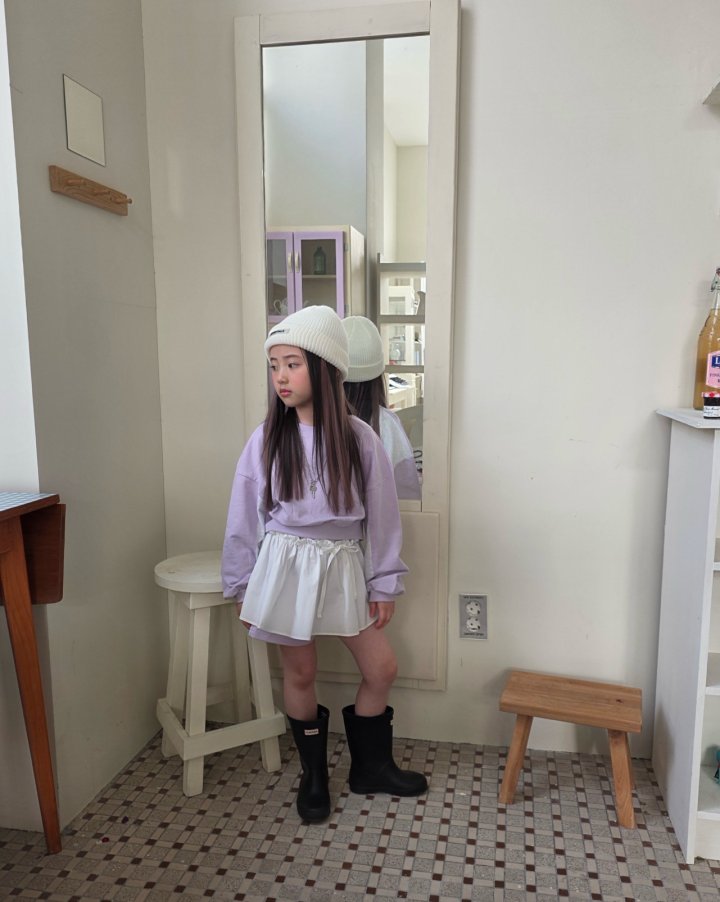 Comma - Korean Children Fashion - #kidsstore - Color-Block Skirt Pants - 12