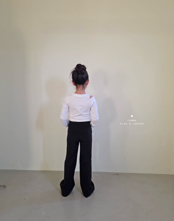 Comma - Korean Children Fashion - #kidsstore - Wide Bootcut Pants - 3