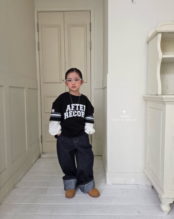 Comma - Korean Children Fashion - #kidsstore - Layered Boxy Tee - 5