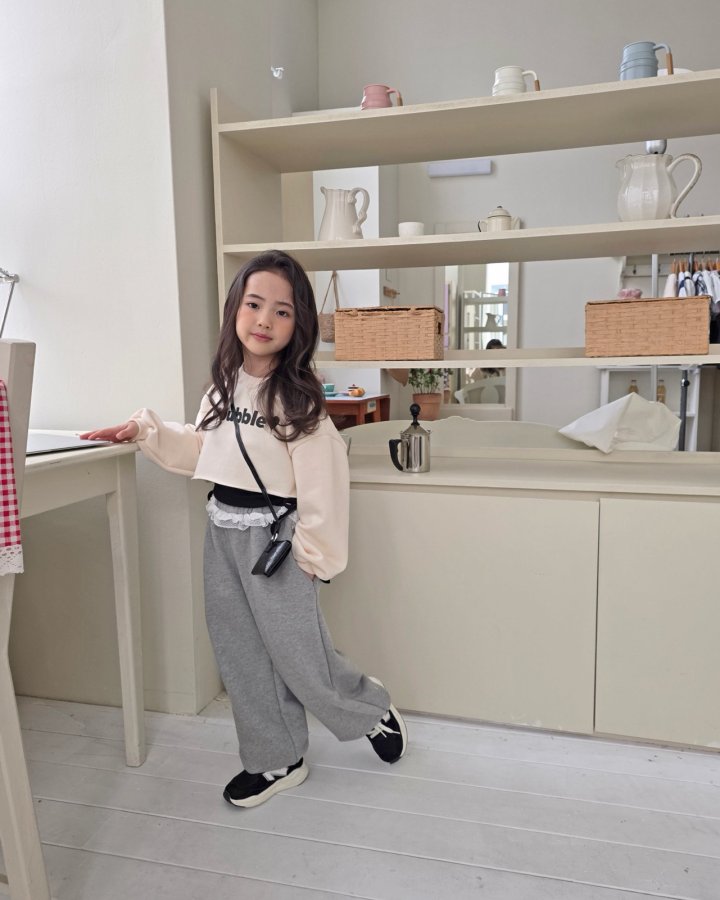 Comma - Korean Children Fashion - #kidzfashiontrend - Bubble Crop Tee - 11