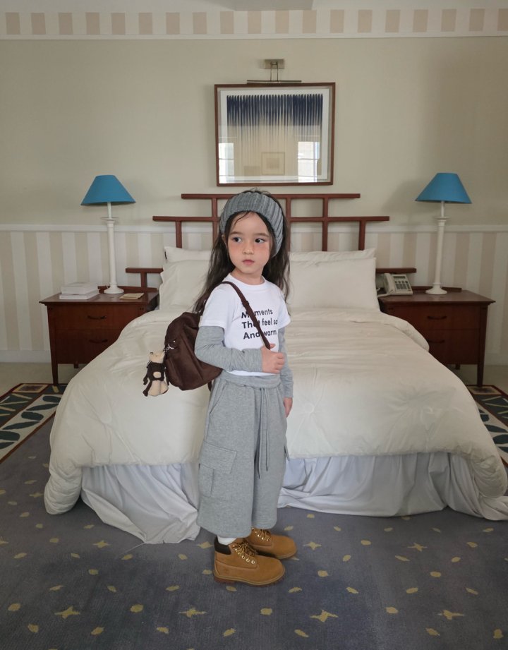Comma - Korean Children Fashion - #kidzfashiontrend - Wide Bermuda Pants - 5