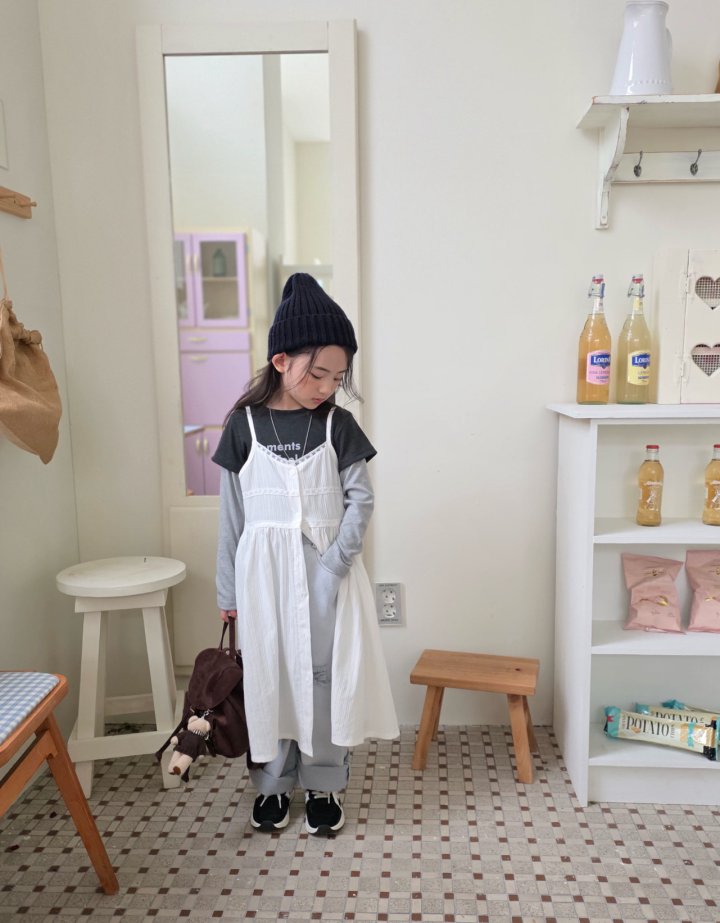 Comma - Korean Children Fashion - #kidzfashiontrend - Print Layered Tee - 7