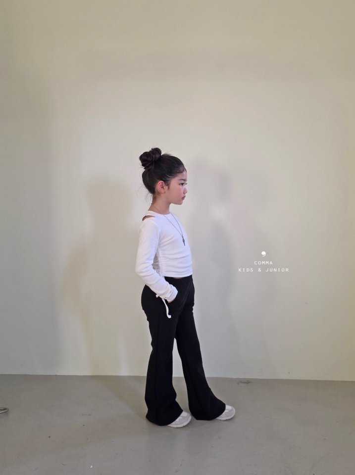 Comma - Korean Children Fashion - #kidsstore - Wide Bootcut Pants - 4