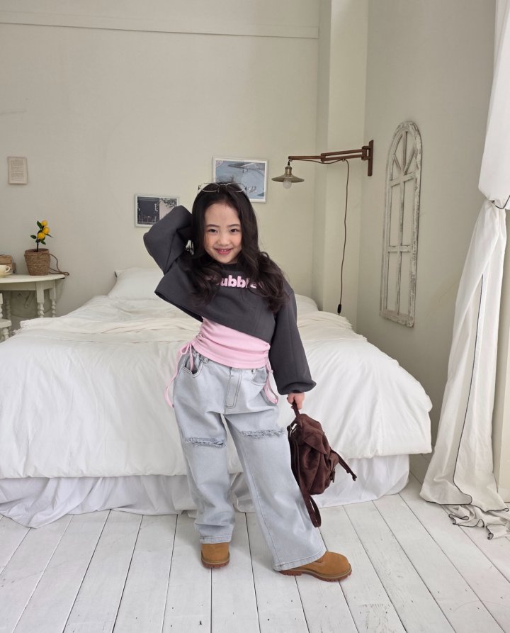 Comma - Korean Children Fashion - #kidzfashiontrend - String Sleeveless Top - 8