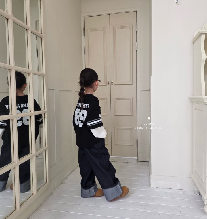 Comma - Korean Children Fashion - #kidzfashiontrend - Layered Boxy Tee - 6