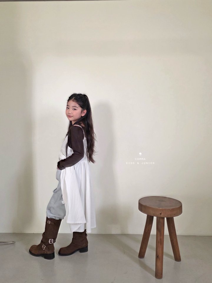 Comma - Korean Children Fashion - #kidzfashiontrend - Wrap Tie Tee - 12