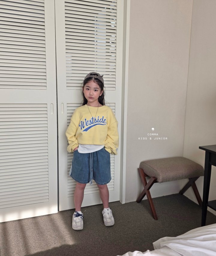 Comma - Korean Children Fashion - #kidzfashiontrend - Waist Crop Tee - 3