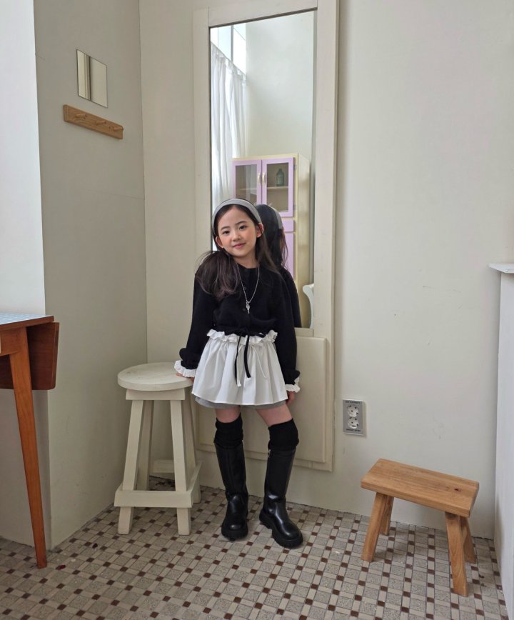 Comma - Korean Children Fashion - #littlefashionista - Frill Cardigan - 6