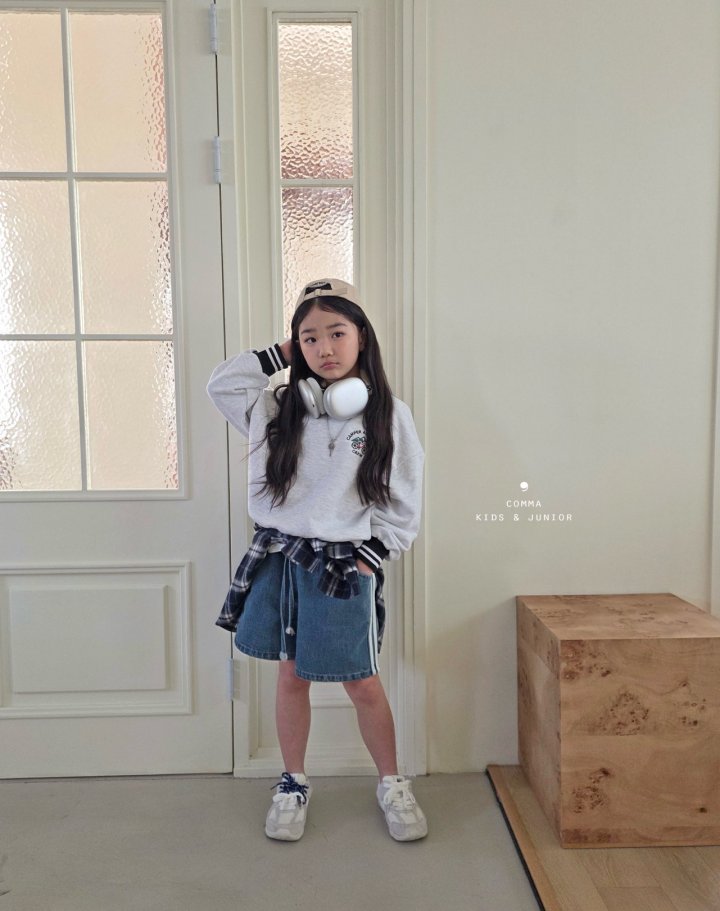 Comma - Korean Children Fashion - #littlefashionista - Double Line Denim Pants - 11