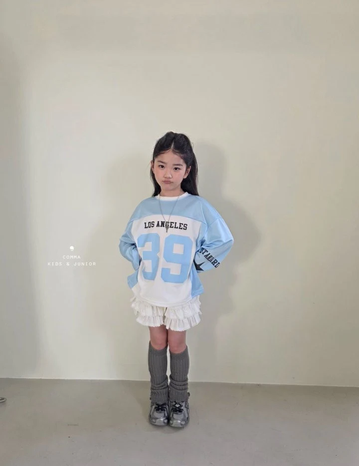 Comma - Korean Children Fashion - #littlefashionista - Star Number Tee