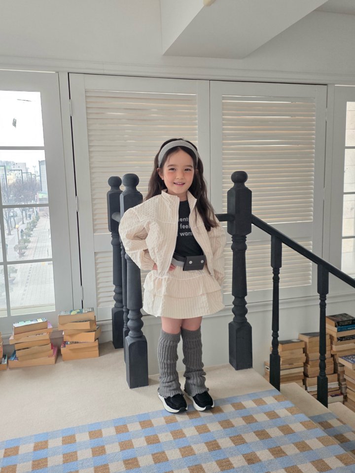 Comma - Korean Children Fashion - #littlefashionista - Tiered Skirt - 12