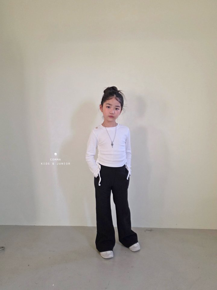 Comma - Korean Children Fashion - #magicofchildhood - Wide Bootcut Pants - 7