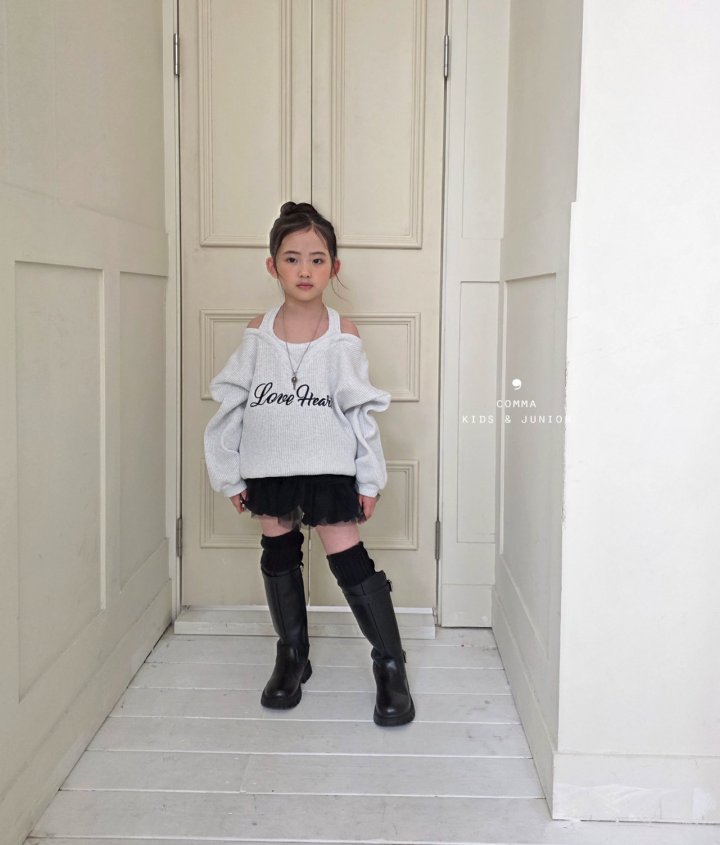 Comma - Korean Children Fashion - #magicofchildhood - Halter V-Neck Tee - 7