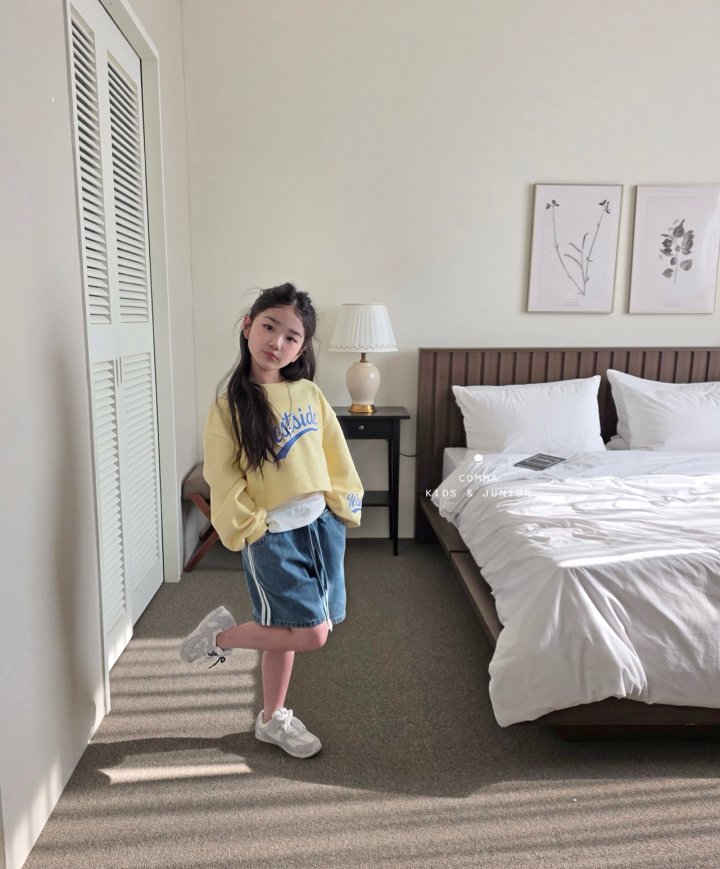 Comma - Korean Children Fashion - #magicofchildhood - Waist Crop Tee - 6