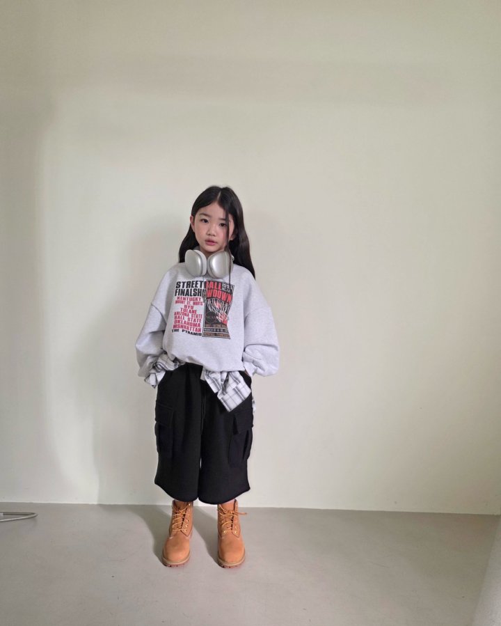 Comma - Korean Children Fashion - #minifashionista - Wide Bermuda Pants - 9