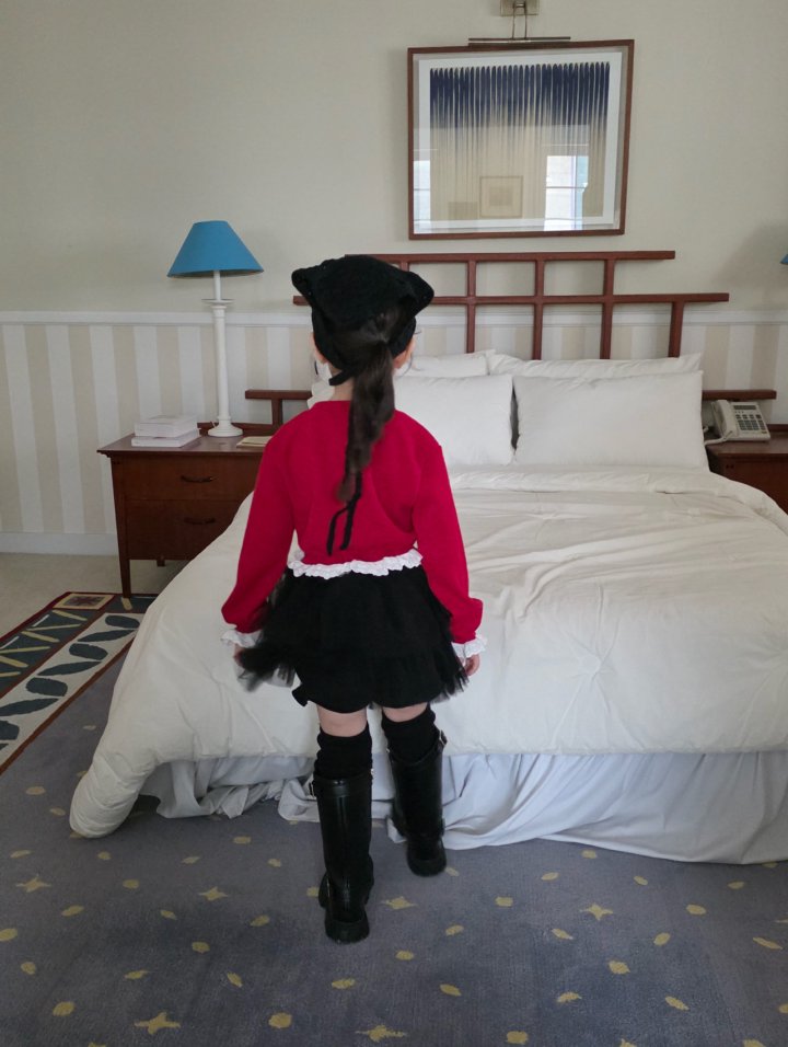 Comma - Korean Children Fashion - #minifashionista - Frill Cardigan - 8
