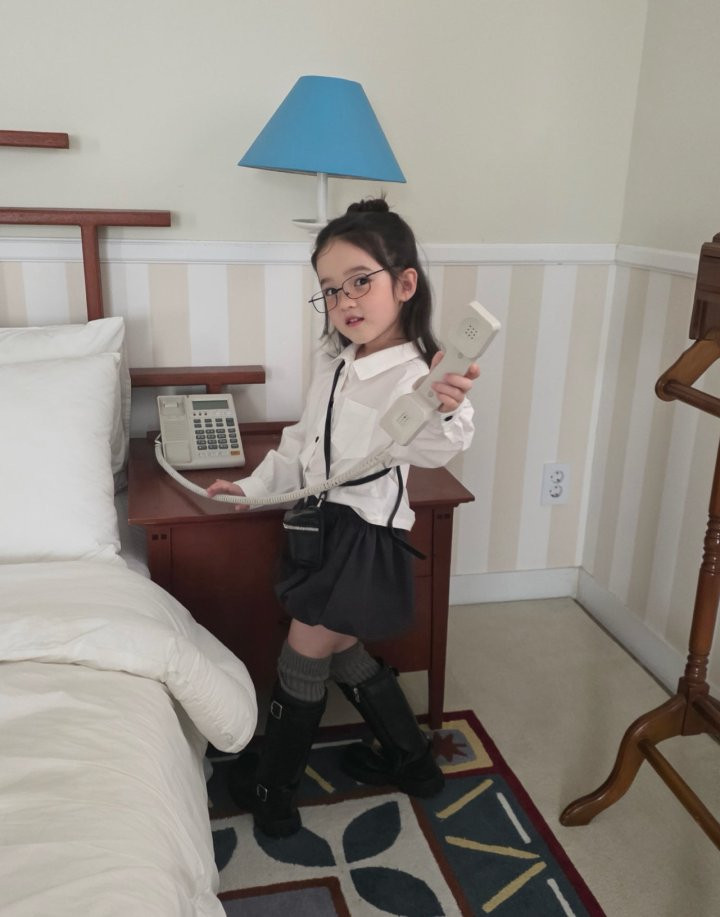 Comma - Korean Children Fashion - #minifashionista - Simple Shirt