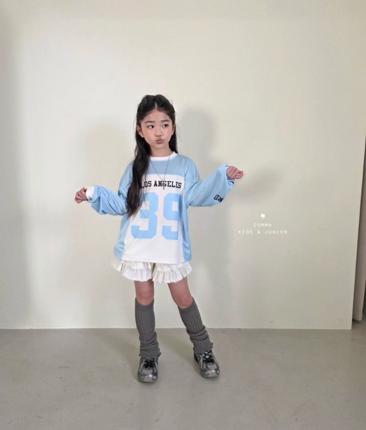 Comma - Korean Children Fashion - #minifashionista - Star Number Tee - 3