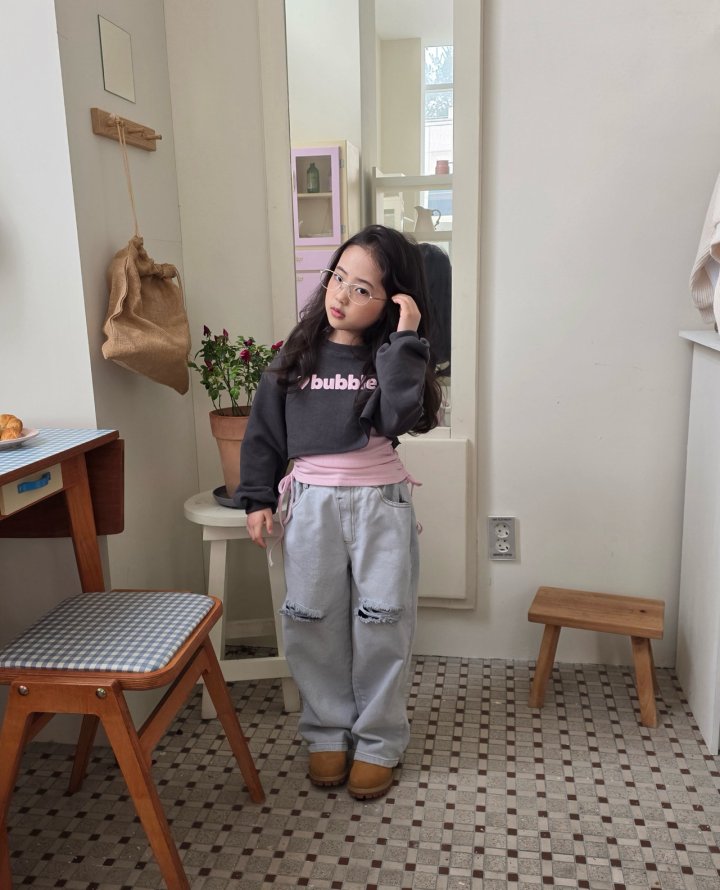 Comma - Korean Children Fashion - #minifashionista - String Sleeveless Top - 12