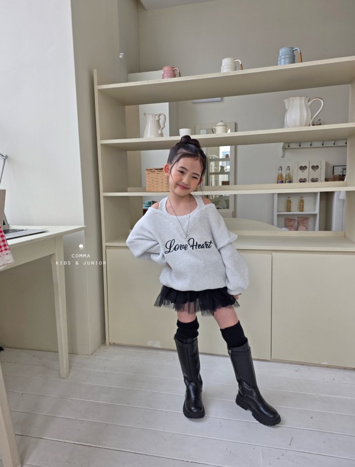 Comma - Korean Children Fashion - #minifashionista - Halter V-Neck Tee - 8
