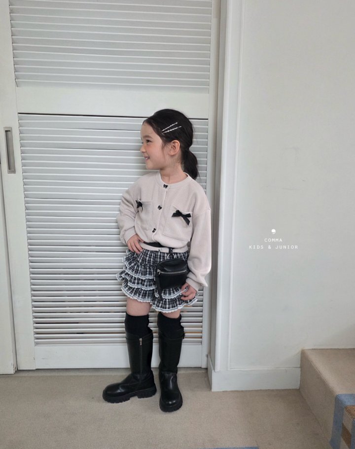 Comma - Korean Children Fashion - #prettylittlegirls - Tiered Skirt Pants - 7