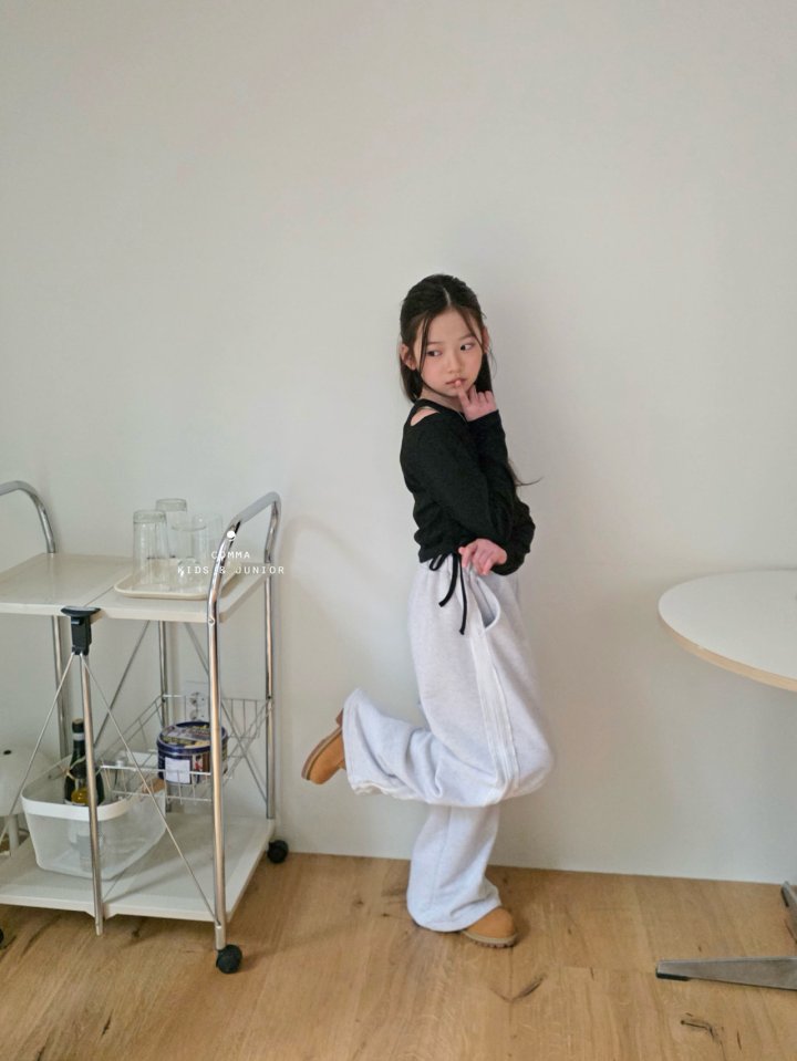 Comma - Korean Children Fashion - #prettylittlegirls - Shoulder Slit Tee - 11