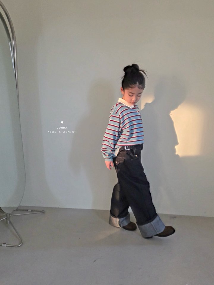 Comma - Korean Children Fashion - #prettylittlegirls - Short Collar Tee - 10