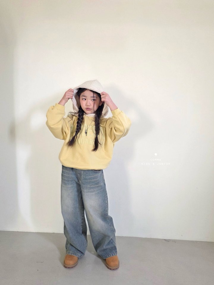 Comma - Korean Children Fashion - #prettylittlegirls - Color-Block Hoodie - 3