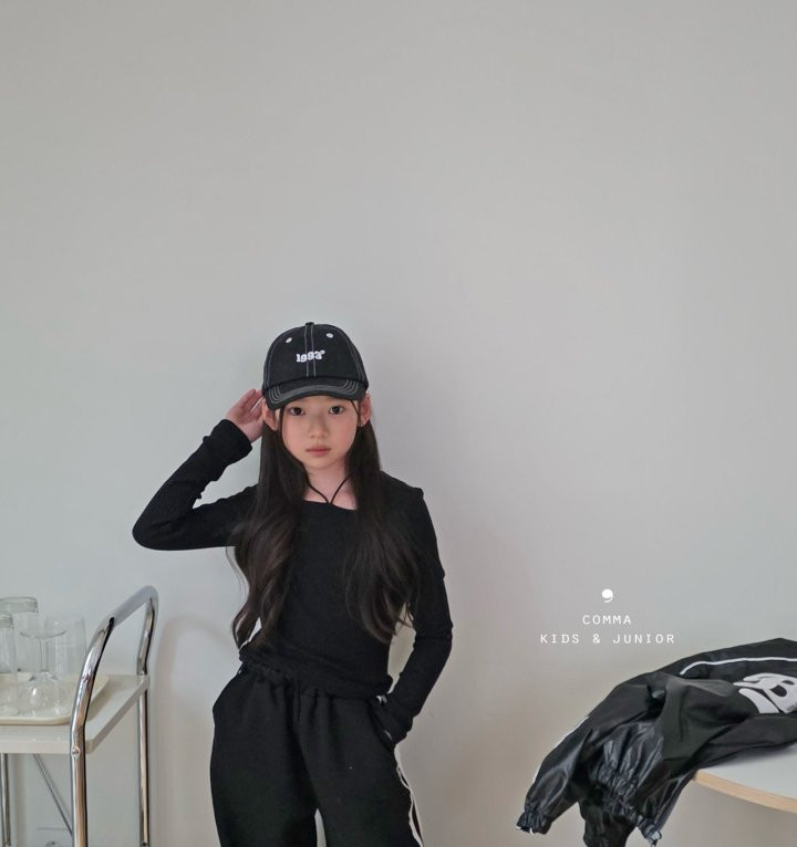 Comma - Korean Children Fashion - #prettylittlegirls - Square Strap Tee