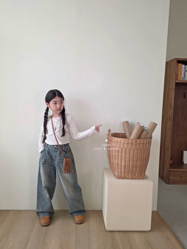 Comma - Korean Children Fashion - #stylishchildhood - Ribbon Tee - 10