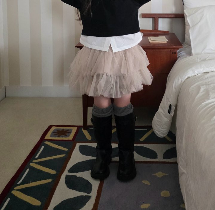 Comma - Korean Children Fashion - #stylishchildhood - Tutu Skirt Pants
