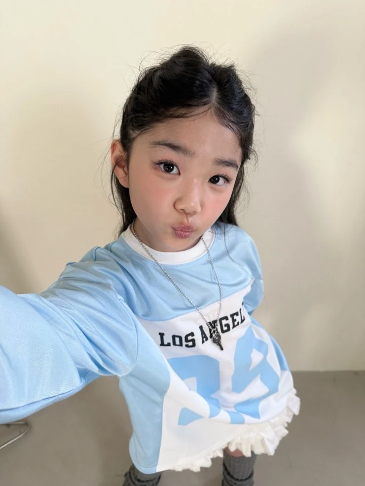 Comma - Korean Children Fashion - #todddlerfashion - Star Number Tee - 5