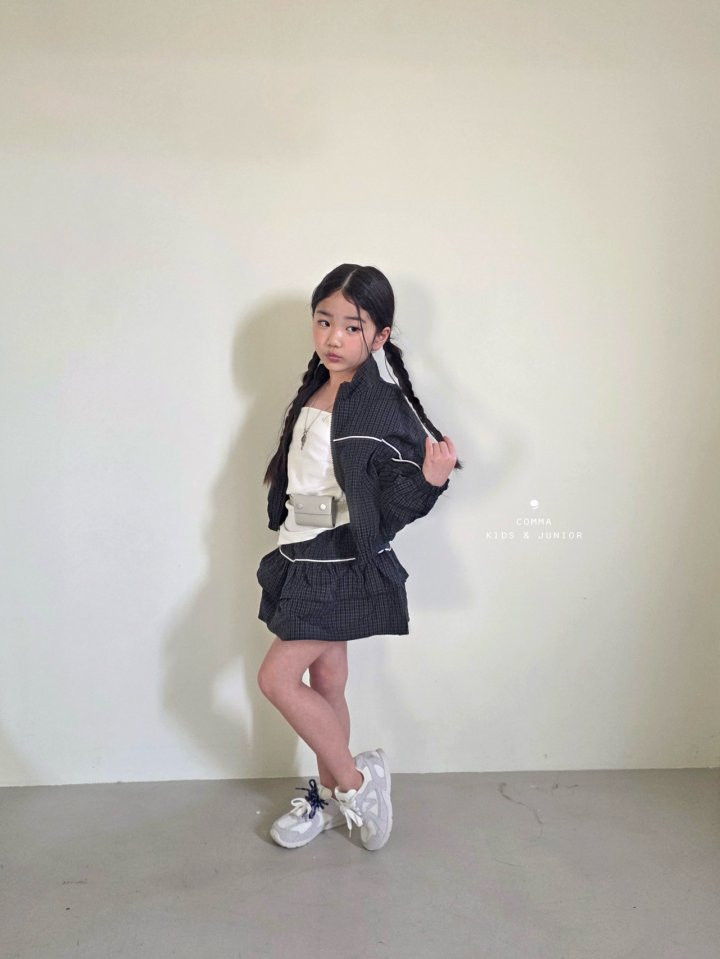 Comma - Korean Children Fashion - #toddlerclothing - Tiered Skirt