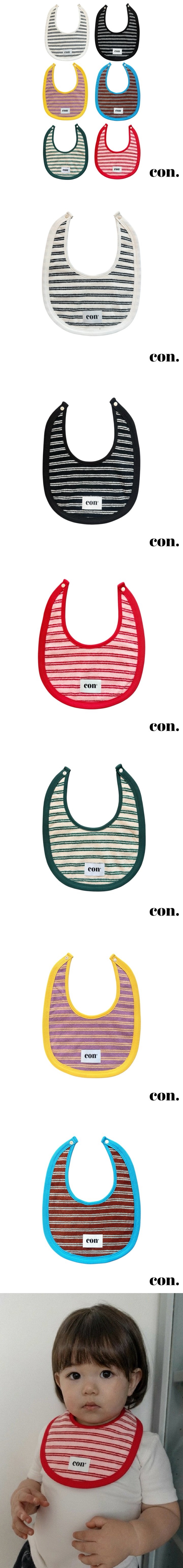 Con - Korean Baby Fashion - #onlinebabyboutique - Con Bib - 2