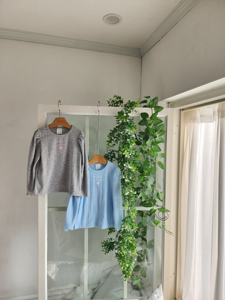 Dalla - Korean Children Fashion - #Kfashion4kids - Spring Heart Tee - 5