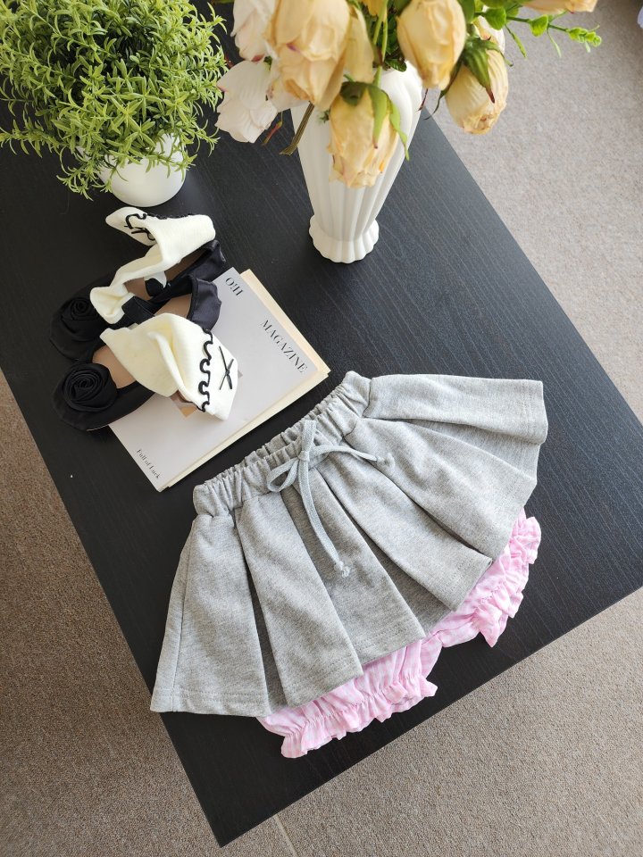 Dalla - Korean Children Fashion - #childofig - Bloomer Pleated Skirt - 6