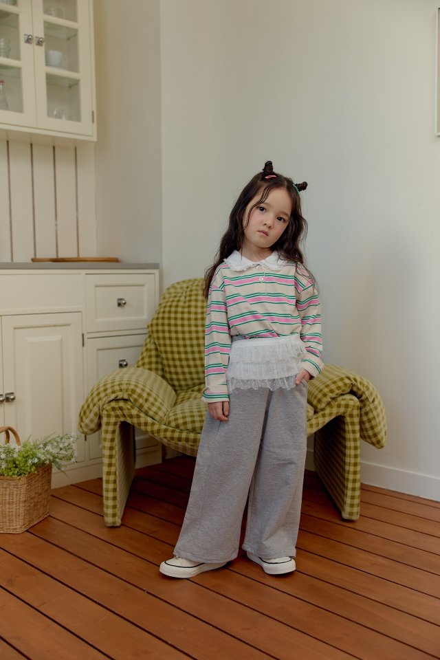 Dalla - Korean Children Fashion - #designkidswear - Side Pleated Wide Pants - 12