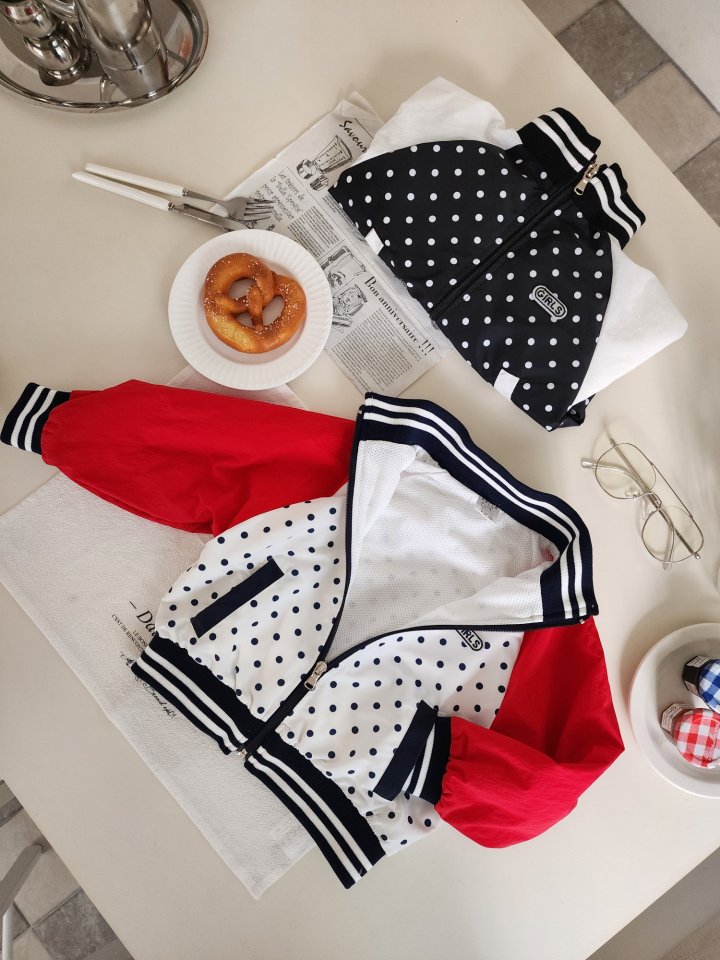 Dalla - Korean Children Fashion - #designkidswear - Dot Ribbed Jumper - 6