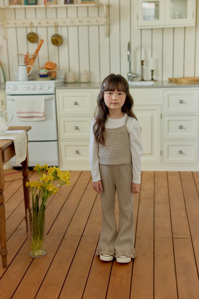 Dalla - Korean Children Fashion - #fashionkids - Jenny Stripe Bootcut Pants - 12