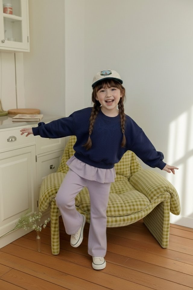 Dalla - Korean Children Fashion - #fashionkids - Pongdang Frill Bootcut Pants - 11